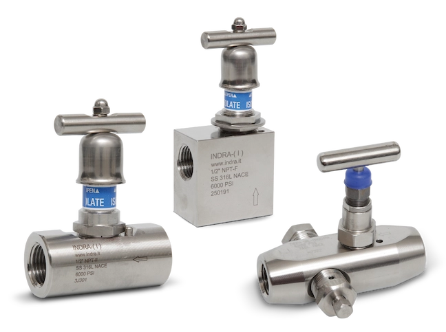 HEADER NEEDLE VALVES